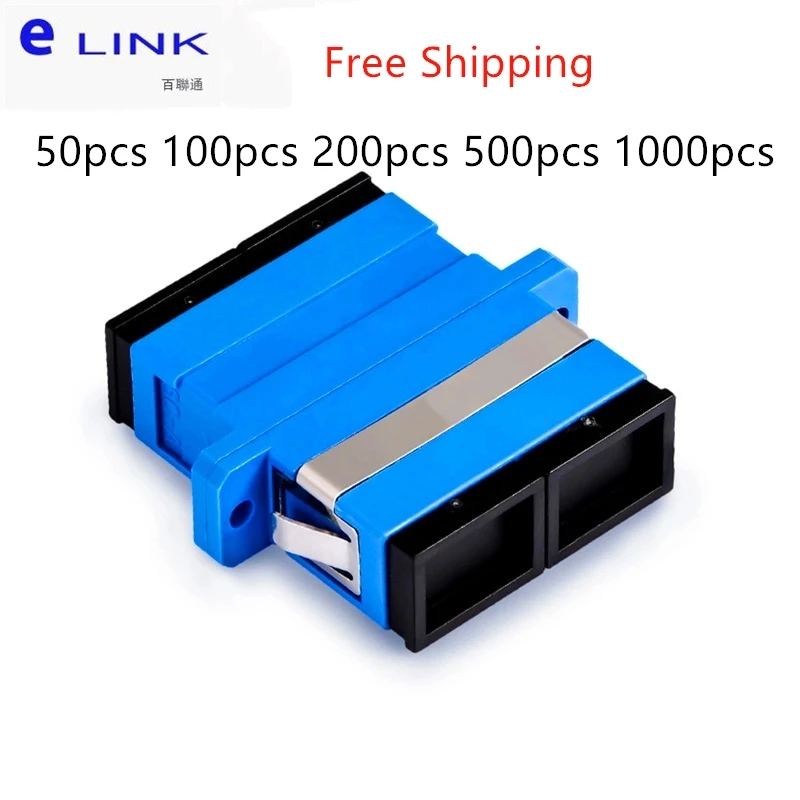 50pcs 1000pcs SC adapter duplex single mode fiber optics blue color optical fibre coupler free shipping ELINK SC/UPC connector
50pcs 1000pcs SC adapter duplex single mode fiber optics blue color optical fibre coupler free shipping ELINK SC/UPC connector