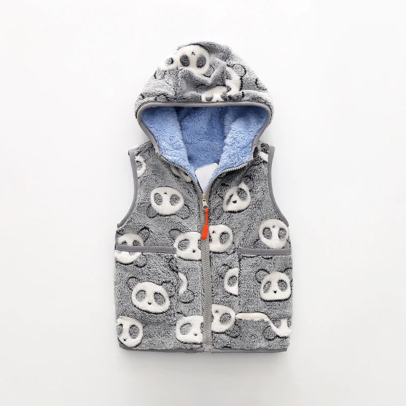 JOYHOPY Children Clothing For Girls Boys Soft Plush Vest Cute Cartoon Vest Hooded Kids Jackets Baby Girls Waistcoat
JOYHOPY Children Clothing For Girls Boys Soft Plush Vest Cute Cartoon Vest Hooded Kids Jackets Baby Girls Waistcoat