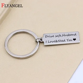 Stainless Steel Drive Safe Husband I Love&Need you Heart Keychain Key Ring for Boyfriend Husband Car Key Chain Gifts Jewelry
Stainless Steel Drive Safe Husband I Love&Need you Heart Keychain Key Ring for Boyfriend Husband Car Key Chain Gifts Jewelry