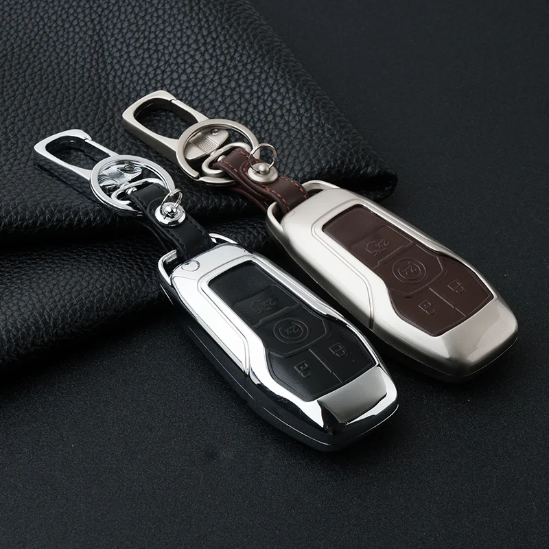 Leather Carve Car Keychain Key Case Cover For Lincoln MKZ MKC MKX Ford EcoBoos Mustang Smart Key Chain Ring bag Auto Accessories
Leather Carve Car Keychain Key Case Cover For Lincoln MKZ MKC MKX Ford EcoBoos Mustang Smart Key Chain Ring bag Auto Accessories