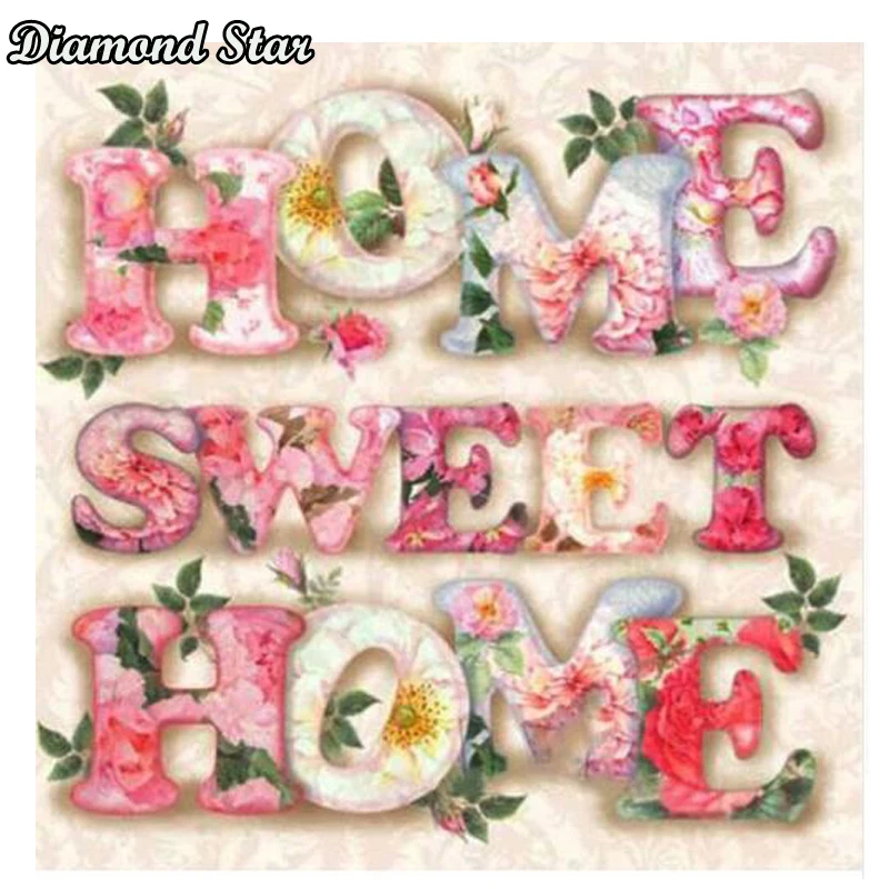Full Square 5D Diy Daimond Painting "Sweet Home" 3D Diamond Painting Square Rhinestones Diamant Painting Embroidery Flowers
Full Square 5D Diy Daimond Painting "Sweet Home" 3D Diamond Painting Square Rhinestones Diamant Painting Embroidery Flowers