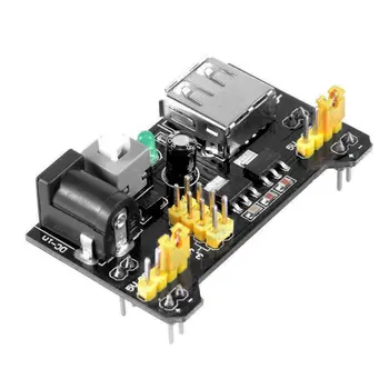 10 Pcs/lot MB102 MB-102 Solderless Breadboard Power Supply Module 3.3V 5V for Arduino UNO R3 2560 Board Kit Free shipping
10 Pcs/lot MB102 MB-102 Solderless Breadboard Power Supply Module 3.3V 5V for Arduino UNO R3 2560 Board Kit Free shipping