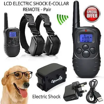 2 Dog Electric Dog Training Collar Pet Dog Remote Training Collar Anti Bark Stop
2 Dog Electric Dog Training Collar Pet Dog Remote Training Collar Anti Bark Stop