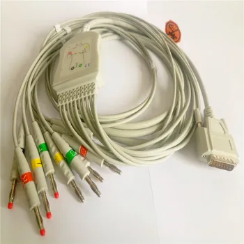 Compatible For Nihon Kohden ECG/EKG Cable ECG-1250,ECG-1350, ECG-9101/9130/9132/9620 4.0 Banana End without Resistor
Compatible For Nihon Kohden ECG/EKG Cable ECG-1250,ECG-1350, ECG-9101/9130/9132/9620 4.0 Banana End without Resistor