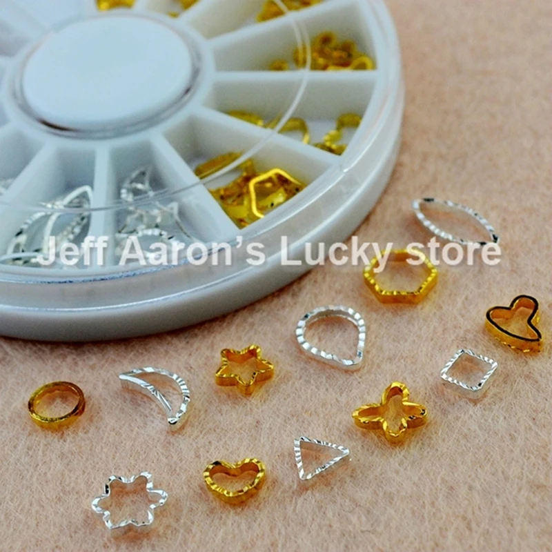 Gold and Silver Metal Nail Art Molding Circle For Nail UV Gel Tips Decorations Styling Design Tools
Gold and Silver Metal Nail Art Molding Circle For Nail UV Gel Tips Decorations Styling Design Tools