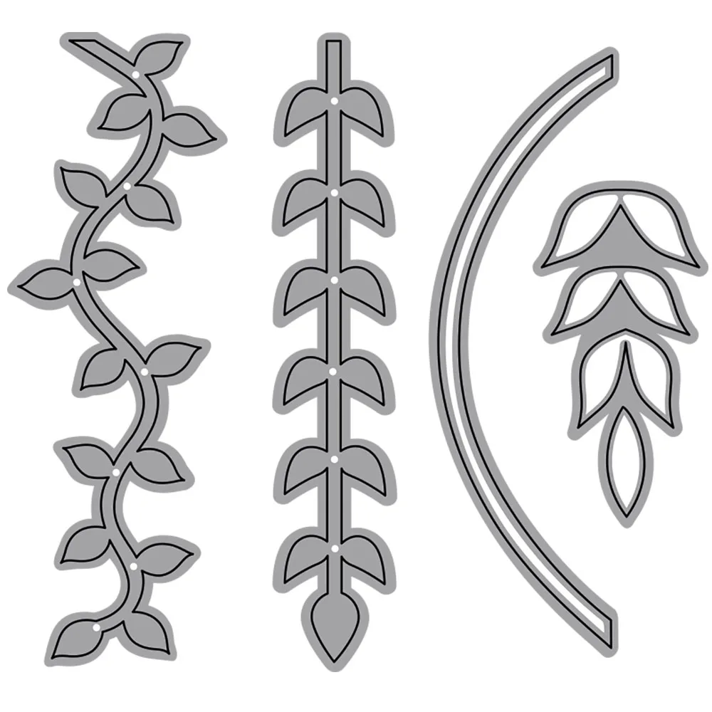 Jungle Leaves Frame Dies Scrapbooking Metal Cutting Dies for DIY Photo Album Decorative Paper Cards Making Craft 87*101mm
Jungle Leaves Frame Dies Scrapbooking Metal Cutting Dies for DIY Photo Album Decorative Paper Cards Making Craft 87*101mm