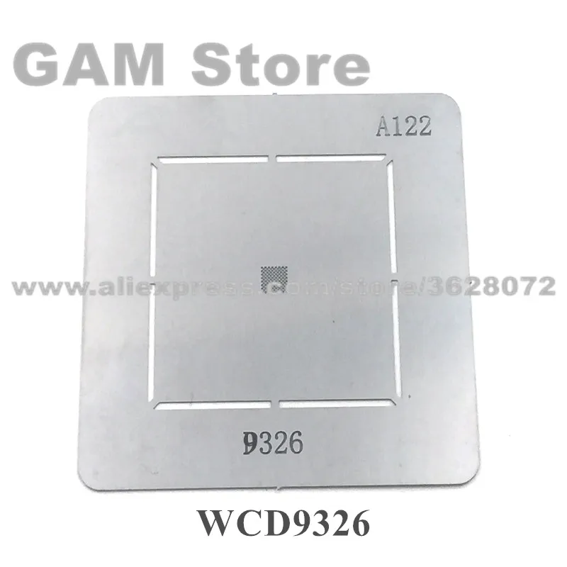 WCD9326 BGA трафарет для Redmi note3 аудио IC чип Reballing Pins прямое нагревание шаблон A122|stencil