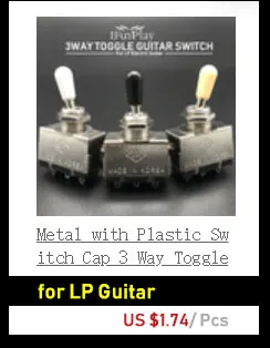Description Picture 6 of item2pcs/6pcs Plastic 3.5mm/4mm Electric Guitar Toggle Switch Tip Knob Cap Buttons for LP Electric Guitarra Parts Accessories