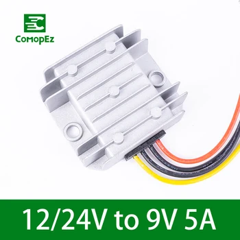 Voltage Converter 12V - 24V to 9V 5A DC DC Requency Converter Reducer IP68 Step Down Module Power Supply for Cars Lights
Voltage Converter 12V - 24V to 9V 5A DC DC Requency Converter Reducer IP68 Step Down Module Power Supply for Cars Lights