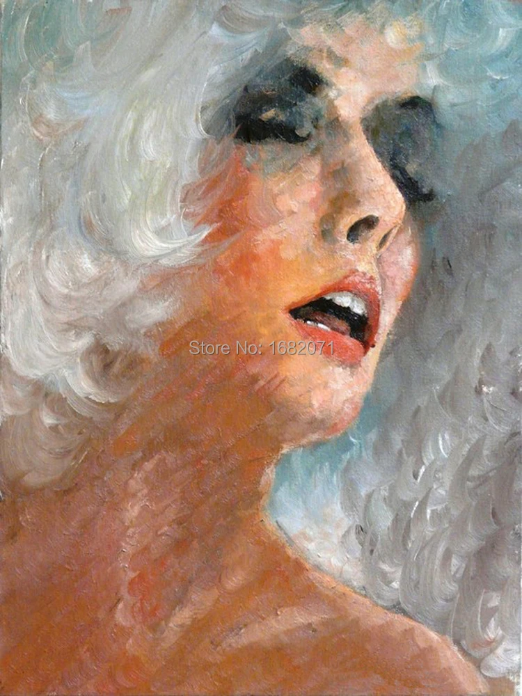 Artist Hand-painted Sexy Star Marilyn Monroe Oil Painting On Canvas Hand-painted Sexy Monroe Figure Oil Painting Decorative
Artist Hand-painted Sexy Star Marilyn Monroe Oil Painting On Canvas Hand-painted Sexy Monroe Figure Oil Painting Decorative