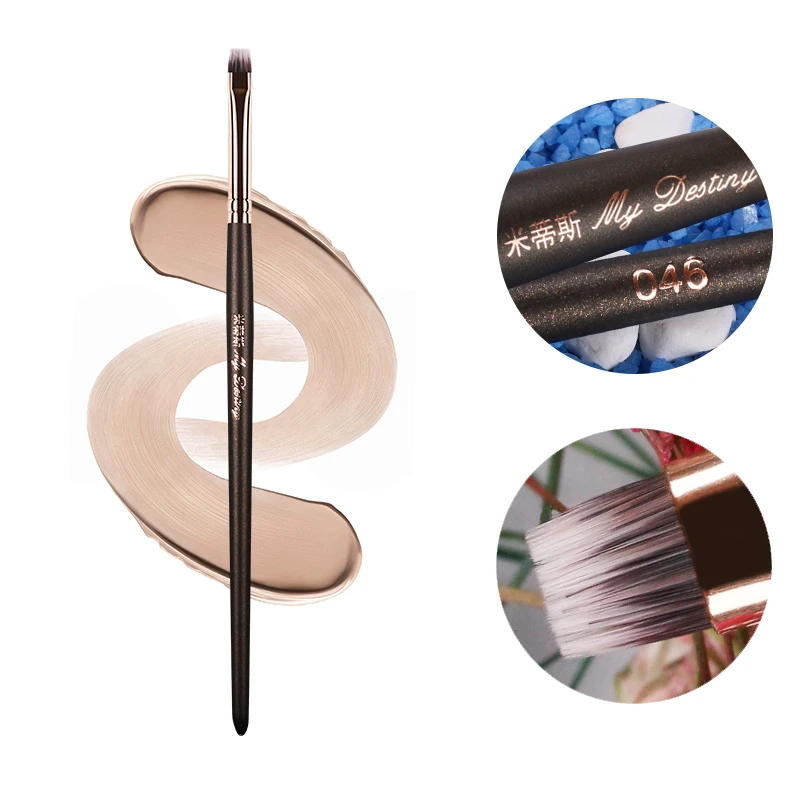 MY DESTINY Flat Hair Eyeliner Brush Make Up Makeup Brushes Pinceis Pincel Maquiagem Pinceaux Maquillage Brochas Maquillaje 046
MY DESTINY Flat Hair Eyeliner Brush Make Up Makeup Brushes Pinceis Pincel Maquiagem Pinceaux Maquillage Brochas Maquillaje 046