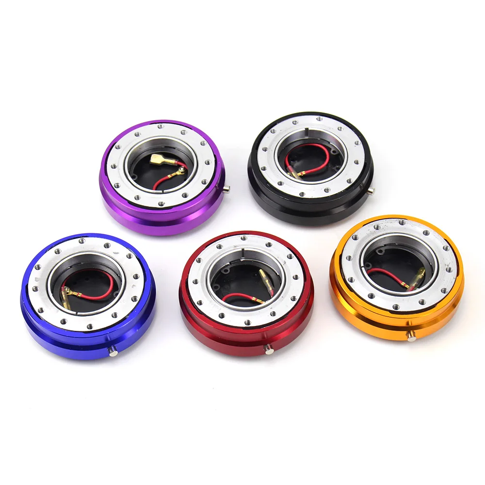 Racing Universal Car Steering Wheel Quick Release Hub Adapter Snap off Boss Kit
Racing Universal Car Steering Wheel Quick Release Hub Adapter Snap off Boss Kit