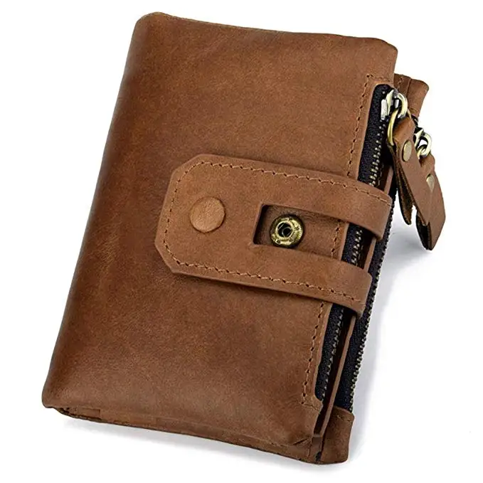 Vintage Men's real Leather RFID Blocking Wallets Card Cases Holder Short Purse HDR1318
Vintage Men's real Leather RFID Blocking Wallets Card Cases Holder Short Purse HDR1318