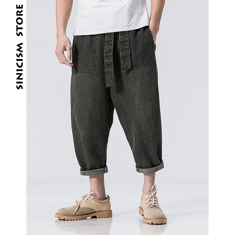 Sinicism Store 2018 New Man 5XL Loose Jeans Mens Casual Vintage Washed Denims Male Summer Ankle-Length Chinese Style Trousers
Sinicism Store 2018 New Man 5XL Loose Jeans Mens Casual Vintage Washed Denims Male Summer Ankle-Length Chinese Style Trousers
