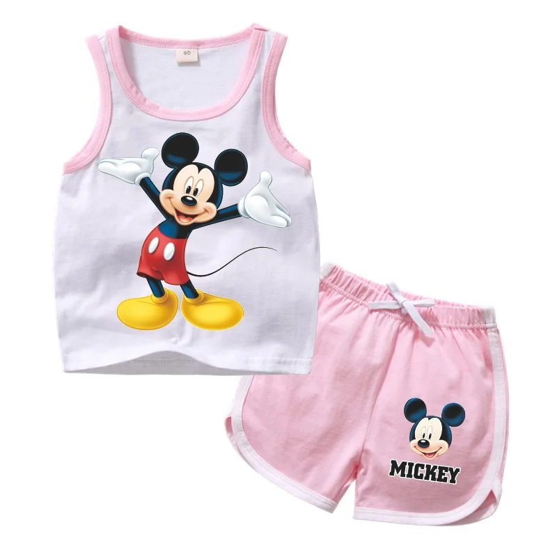 2019 summer Minnie baby girls Clothes Set Kids Outfits Clothes Mickey T-shirt Tops +shorts pants 2pcs baby Boys Clothing Sets
2019 summer Minnie baby girls Clothes Set Kids Outfits Clothes Mickey T-shirt Tops +shorts pants 2pcs baby Boys Clothing Sets