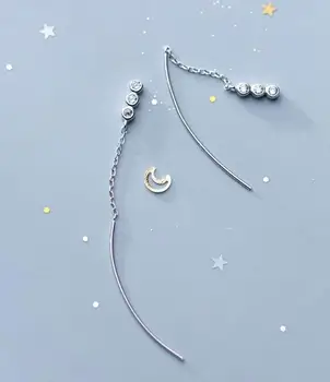 Real. 925 Sterling Silver Fine jewelry cz Zirconia ROUND Threader earrings long GTLE2770
Real. 925 Sterling Silver Fine jewelry cz Zirconia ROUND Threader earrings long GTLE2770