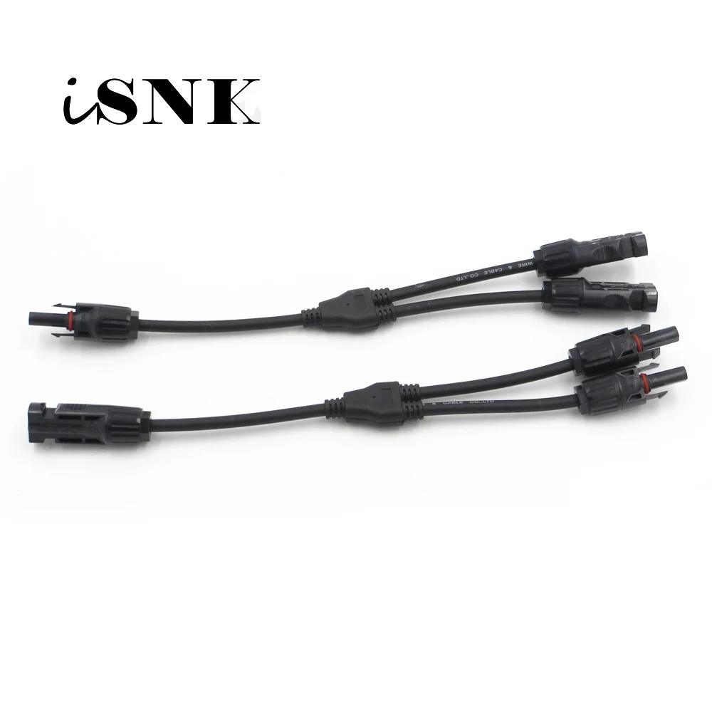 1Pair MC4 Y 30A 1000V Electrical Connector Branch parallel connection Photovoltaic 2pcs solar Panel Cable Wire Connect
1Pair MC4 Y 30A 1000V Electrical Connector Branch parallel connection Photovoltaic 2pcs solar Panel Cable Wire Connect