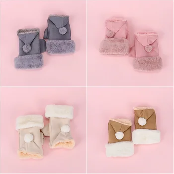 1 Pair Autumn half finger gloves female winter cute cartoon sweet fingerless plus velvet warm gloves Fashion Accessories Mittens
1 Pair Autumn half finger gloves female winter cute cartoon sweet fingerless plus velvet warm gloves Fashion Accessories Mittens