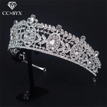 CC crown tiaras hairbands vintage cz baroque style luxury wedding hair accessories for bride engagement party fine jewelry HG587
CC crown tiaras hairbands vintage cz baroque style luxury wedding hair accessories for bride engagement party fine jewelry HG587