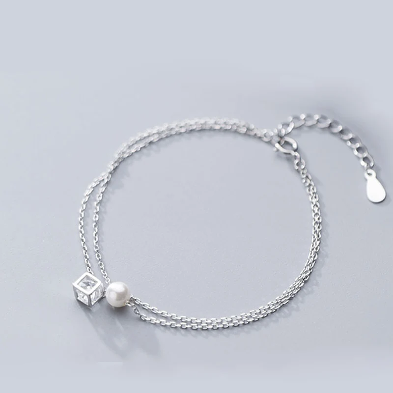La MaxZa Simulated Pearl Box Charm Bracelets For Women 925 Sterling Silver Bracelet Minimalist Designer Fashion Jewelry Womens
La MaxZa Simulated Pearl Box Charm Bracelets For Women 925 Sterling Silver Bracelet Minimalist Designer Fashion Jewelry Womens