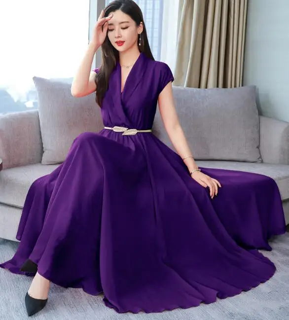 High Quality Plus Size M-3XL Autumn New Arrival Graceful V Collar Long Sleeve Flower Printed Woman Long Dress
High Quality Plus Size M-3XL Autumn New Arrival Graceful V Collar Long Sleeve Flower Printed Woman Long Dress