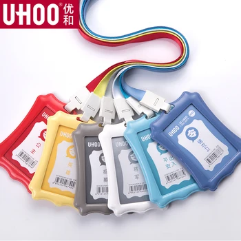 Vintage Style UHOO Name Badge with Lanyard Plastic ID Card Holder Name Tag Identity Card Office Supplies
Vintage Style UHOO Name Badge with Lanyard Plastic ID Card Holder Name Tag Identity Card Office Supplies