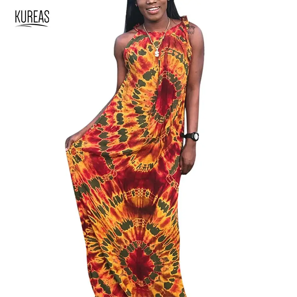 Kureas African Clothes Dashiki Summer Dress for Women African Tribal Robe Floral Print Maxi Dress African Clothing
Kureas African Clothes Dashiki Summer Dress for Women African Tribal Robe Floral Print Maxi Dress African Clothing