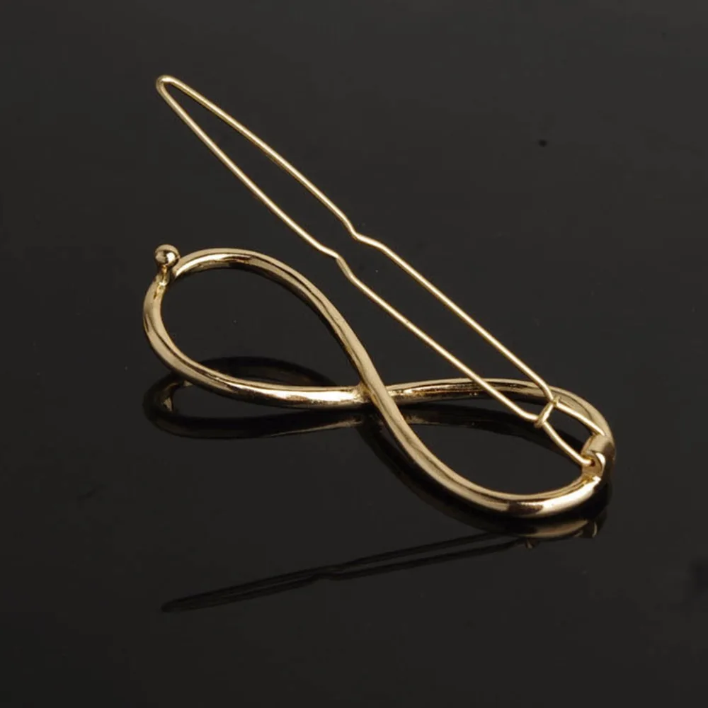 DIY Hair Care Styling Tools Fashion Women Infinity Hair Clips Barrette Hairpin Headband Styling Accessories Silver Gold Color
DIY Hair Care Styling Tools Fashion Women Infinity Hair Clips Barrette Hairpin Headband Styling Accessories Silver Gold Color