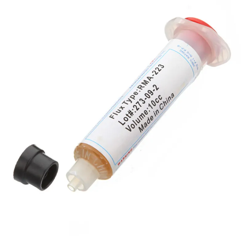 10cc Solder PCB SMD Soldering Paste Flux Grease RMA223 RMA-223 For Chips Computer Phone LED BGA SMD PGA PCB DIY Repair Tool
10cc Solder PCB SMD Soldering Paste Flux Grease RMA223 RMA-223 For Chips Computer Phone LED BGA SMD PGA PCB DIY Repair Tool