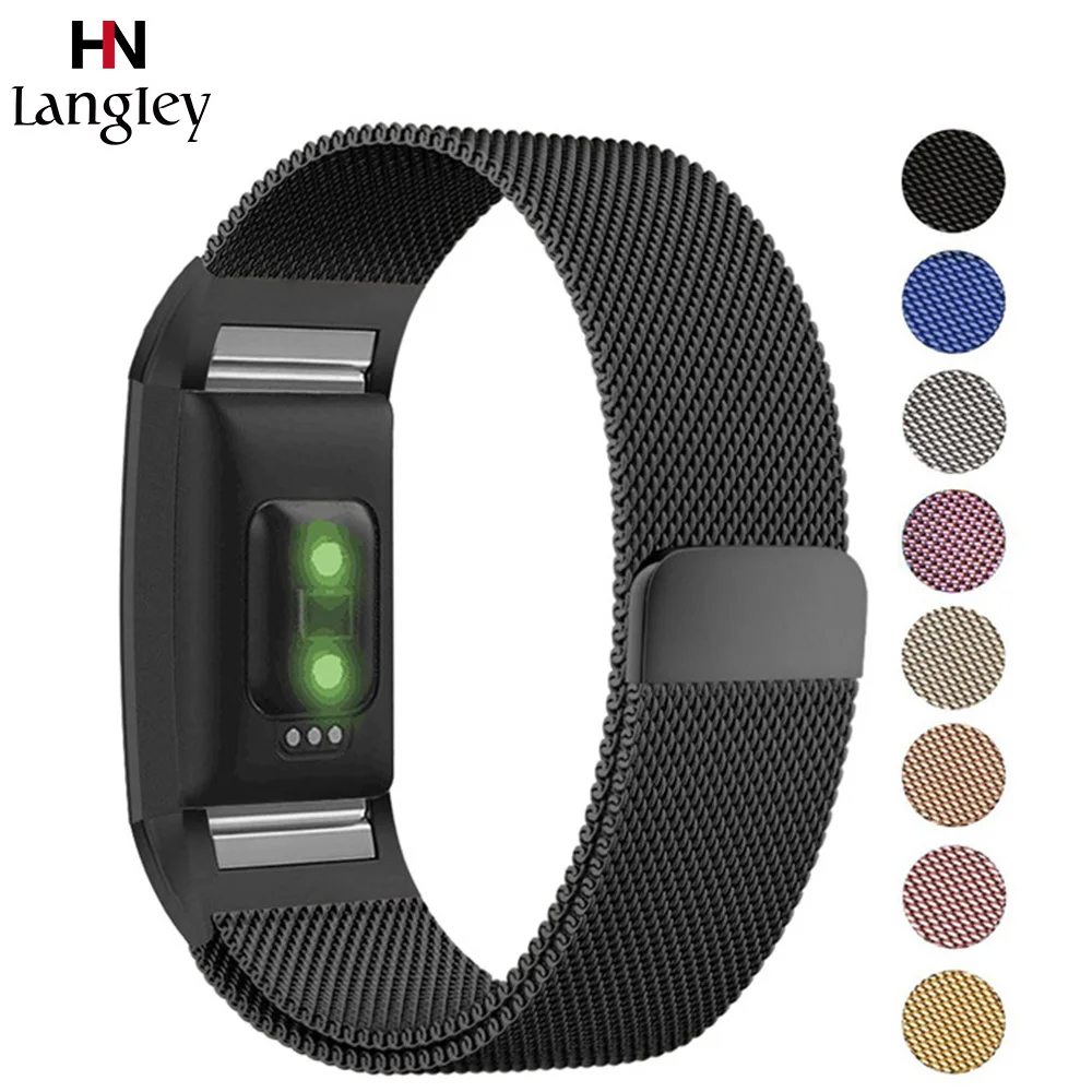 Milanese Loop Stainless Steel Mesh Band Strap for Fit bit Charge 2 with Magnetic Closure Clasp High Quality Watchbands Wholesale
Milanese Loop Stainless Steel Mesh Band Strap for Fit bit Charge 2 with Magnetic Closure Clasp High Quality Watchbands Wholesale