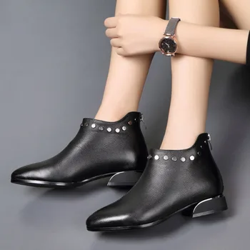 New Fashion And Novelty Versatile Solid Women'S Boots Sexy Pointed Toe Low Heel Hard-Wearing & Non-Slip Women'S Shoes Female
New Fashion And Novelty Versatile Solid Women'S Boots Sexy Pointed Toe Low Heel Hard-Wearing & Non-Slip Women'S Shoes Female