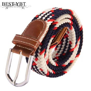 Best YBT New Unisex Belt Canvas Alloy Pin buckle Elastic Solid Color Belt Casual fashion High Quality Unisex Belt
Best YBT New Unisex Belt Canvas Alloy Pin buckle Elastic Solid Color Belt Casual fashion High Quality Unisex Belt