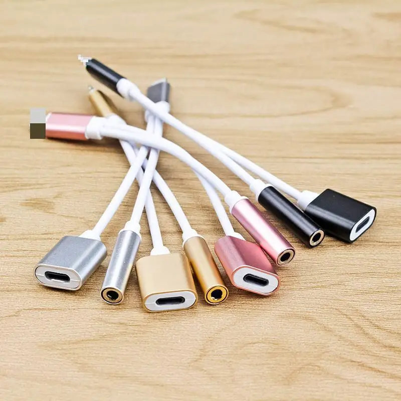 Headphone Adapter for Iphone 2 In 1 3.5mm Audio Charge Adapter 3.5mm Jack Male to Female with Charging Converter for Apple
Headphone Adapter for Iphone 2 In 1 3.5mm Audio Charge Adapter 3.5mm Jack Male to Female with Charging Converter for Apple