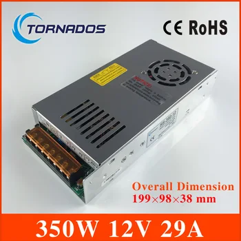 RS-350-12 High Quality Small size LED switching power supply 12V 29A 350W Small volume LED light strip Display free shipping
RS-350-12 High Quality Small size LED switching power supply 12V 29A 350W Small volume LED light strip Display free shipping