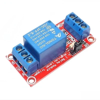 1PCS 1 channel relay module, with optocoupler isolation, fully compatible with 3.3V and 5V Signal, relay control
1PCS 1 channel relay module, with optocoupler isolation, fully compatible with 3.3V and 5V Signal, relay control