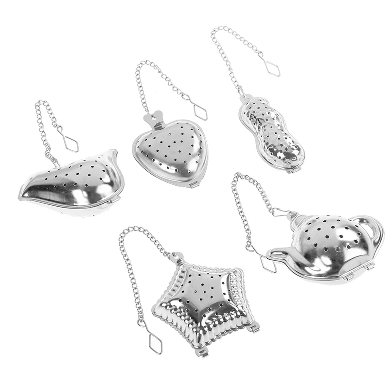 Heart/Chicken/Teapot/Star/Peanut Full Shape Stainless Steel Infuser Filter Strainer Tea Ball Spoon
Heart/Chicken/Teapot/Star/Peanut Full Shape Stainless Steel Infuser Filter Strainer Tea Ball Spoon