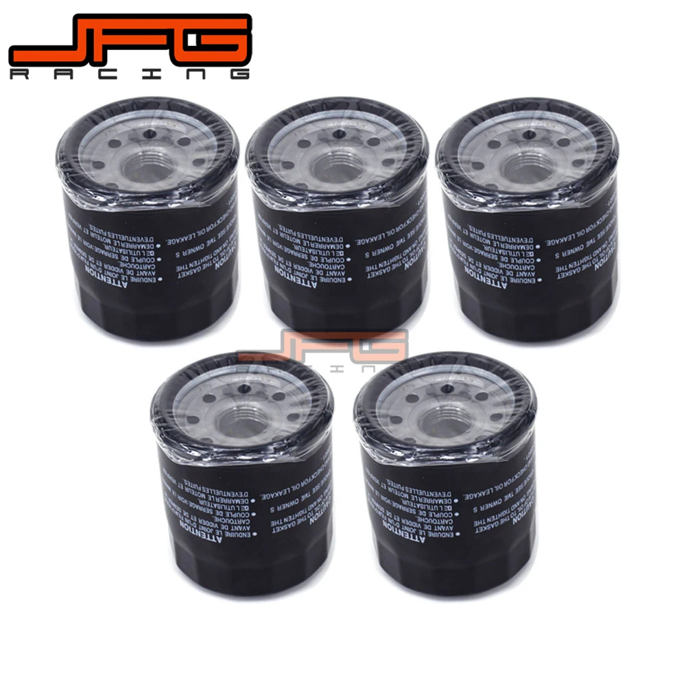 5 X масляный фильтр очиститель для FZ6 FZ6R XJ6 FZ-07 MT-07 FZ8 FZ-09 MT-09 XSR900 XVS 950 1300 FZ1 YZF R1 R6 XT1200