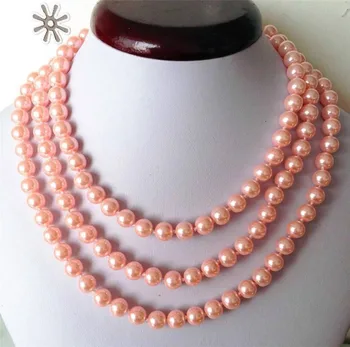 Hot sale new Style >>>>>Fashion Jewellery 8mm Pink ocean shell pearls necklace 50''
Hot sale new Style >>>>>Fashion Jewellery 8mm Pink ocean shell pearls necklace 50''