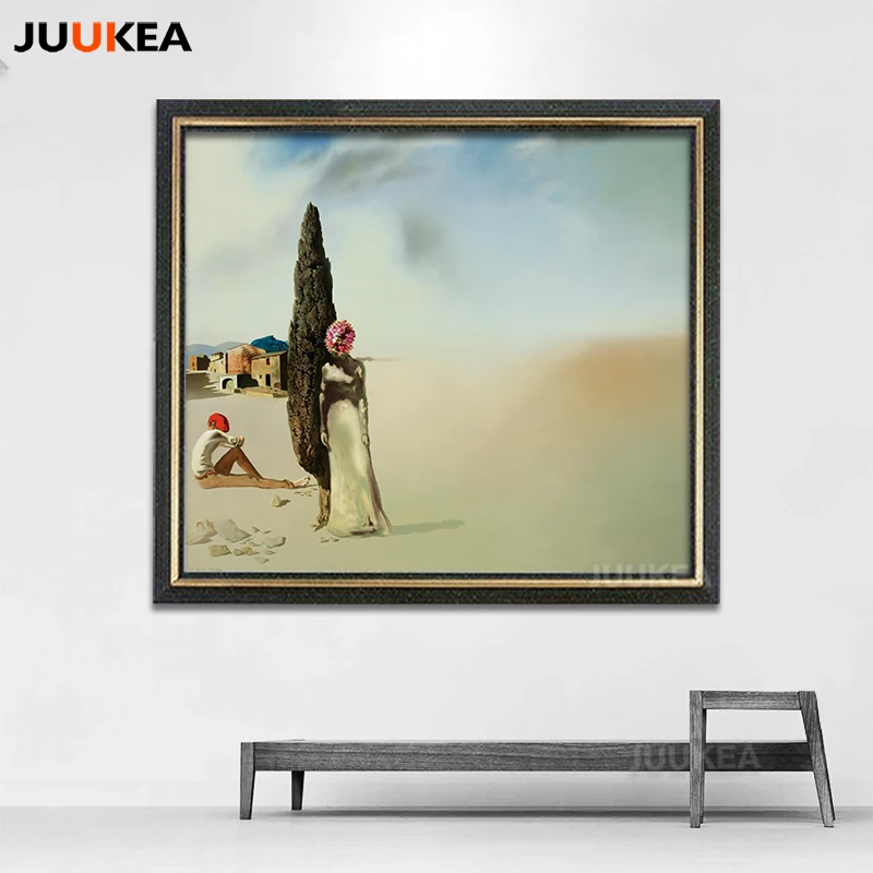 Canvas Print Painting Artist Salvador Dali In the spring of love Surrealism Art Classic Wall Pictures For Living Room Home Decor
Canvas Print Painting Artist Salvador Dali In the spring of love Surrealism Art Classic Wall Pictures For Living Room Home Decor