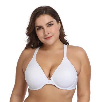 Steel ring thin cup full cup large size anti-large size front buckle bra fat underwear 85CDE~110F cup
Steel ring thin cup full cup large size anti-large size front buckle bra fat underwear 85CDE~110F cup