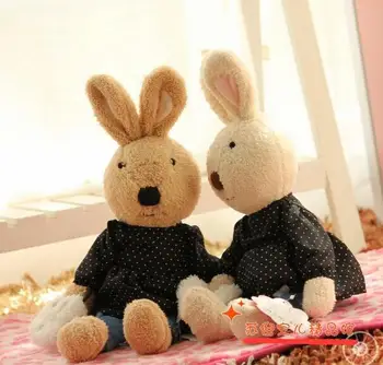 Candice guo! plush toy le sucre rabbit cute black spots dress handbag bag bunny stuffed doll kids girls lover birthday gift 1pc
Candice guo! plush toy le sucre rabbit cute black spots dress handbag bag bunny stuffed doll kids girls lover birthday gift 1pc