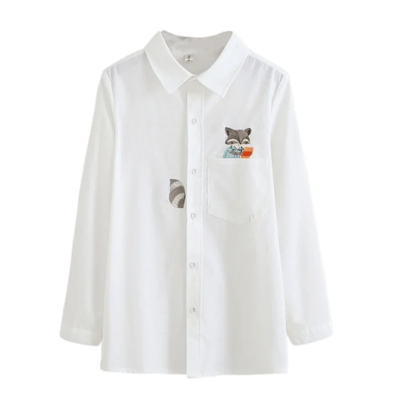 ROPALIA Embroidery Long Sleeve Women Blouses And Shirts White Female Ladies Casual Shirt Tops Plus Size Blusas Blouse
ROPALIA Embroidery Long Sleeve Women Blouses And Shirts White Female Ladies Casual Shirt Tops Plus Size Blusas Blouse