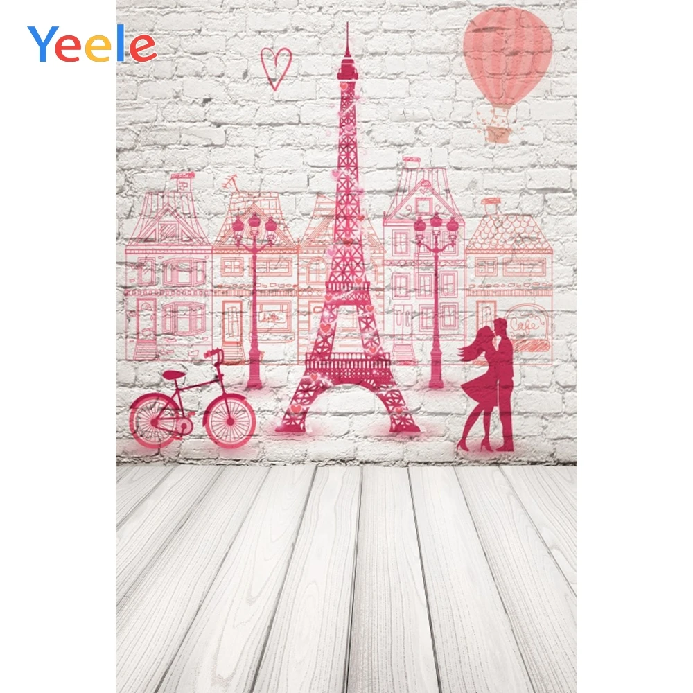 Yeele Brick Wall Wooden Board Eiffel Tower Balloon Photography Backgrounds Customized Photographic Backdrops for Photo Studio
Yeele Brick Wall Wooden Board Eiffel Tower Balloon Photography Backgrounds Customized Photographic Backdrops for Photo Studio