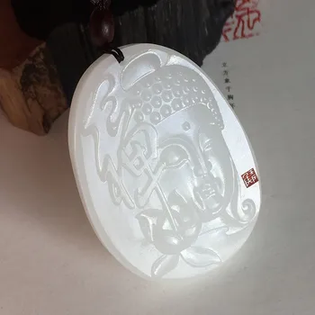 Koraba Fine Jewelry 100% Pure Natural Hand Carved Afghanistan White Jade Guanyin Kwan-yin Lotus Necklace Pendant Free Shipping
Koraba Fine Jewelry 100% Pure Natural Hand Carved Afghanistan White Jade Guanyin Kwan-yin Lotus Necklace Pendant Free Shipping