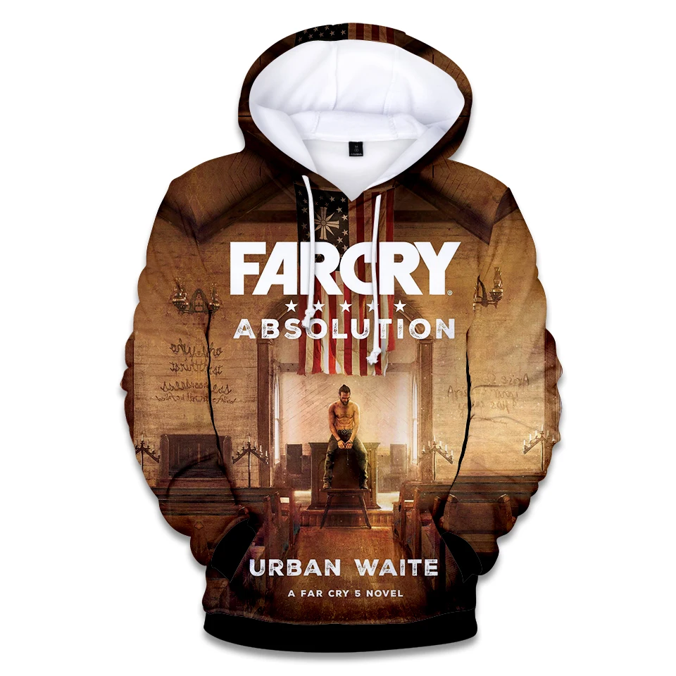 FarCry 5 Casual 3D Sweatshirt Hoodies Men Women Hoodie Funny Game Far Cry 5 3D Print Hooded Pullover Jacket Brand Clothing
FarCry 5 Casual 3D Sweatshirt Hoodies Men Women Hoodie Funny Game Far Cry 5 3D Print Hooded Pullover Jacket Brand Clothing