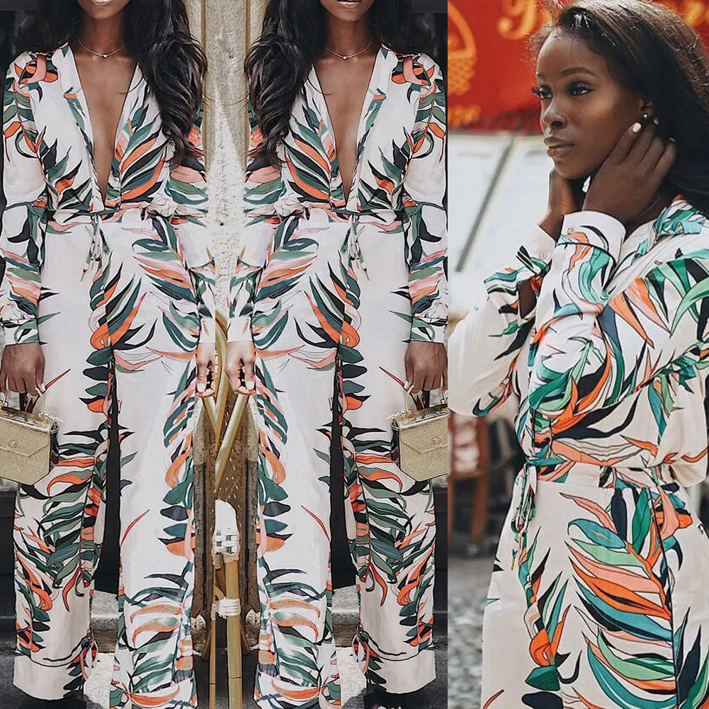 floral one piece jumpsuit