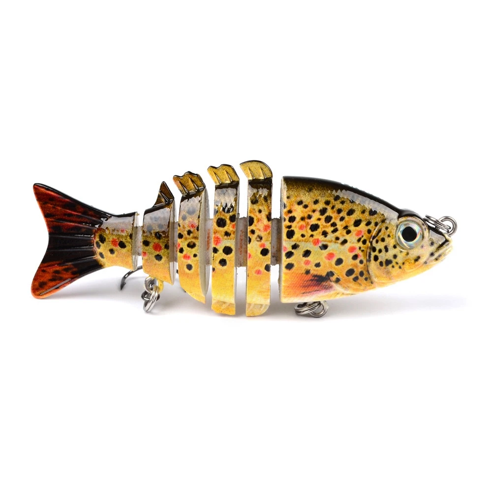 1pcs Fishing Lure Crankbait Hard Bait 9cm 10.6g Sinking Multi Jointed Wobbler Lure 6 Sections Plastic Fake Bait
1pcs Fishing Lure Crankbait Hard Bait 9cm 10.6g Sinking Multi Jointed Wobbler Lure 6 Sections Plastic Fake Bait