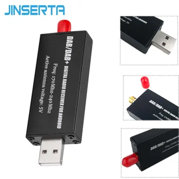 JINSERTA Portable DAB/DAB+ Radio Receiver DAB+ Box USB Digital Audio Broadcasting Receiver for Car with Antenna Works for Europe
JINSERTA Portable DAB/DAB+ Radio Receiver DAB+ Box USB Digital Audio Broadcasting Receiver for Car with Antenna Works for Europe
