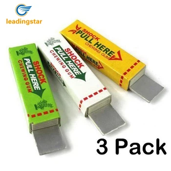 3 pcs Electric Shock Joke Chewing Gum Pull Head Shocking Toy Gift Gadget Prank Trick Gag Funny Magic Props
3 pcs Electric Shock Joke Chewing Gum Pull Head Shocking Toy Gift Gadget Prank Trick Gag Funny Magic Props