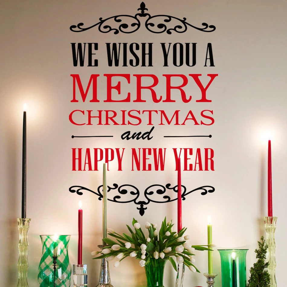 Christmas Stickers For Window Mural Winter Decoration Happy New Year Quote Kitchen Wall Decor Living Room Bedroom Decals W514
Christmas Stickers For Window Mural Winter Decoration Happy New Year Quote Kitchen Wall Decor Living Room Bedroom Decals W514